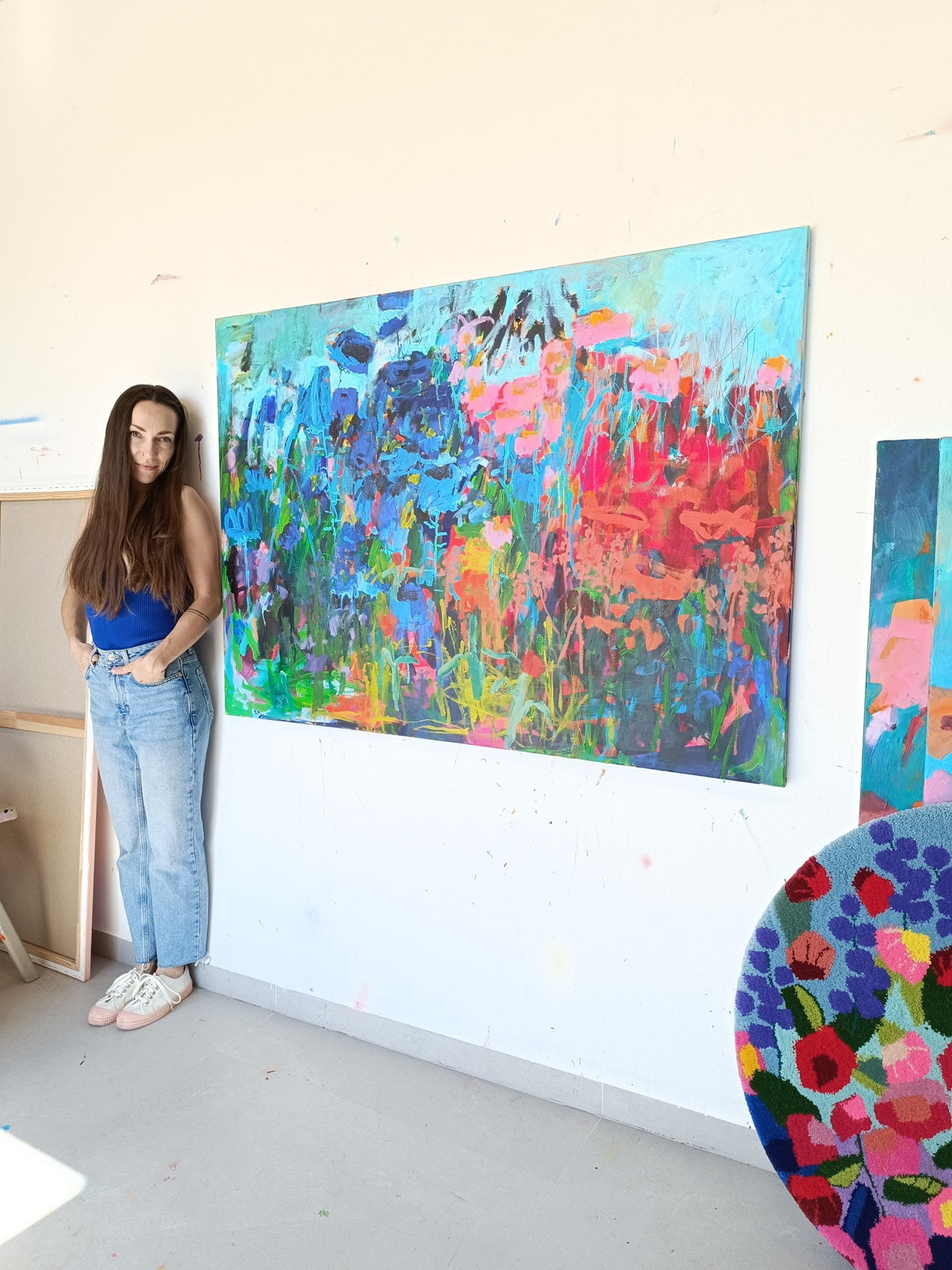 abstract colorful painting