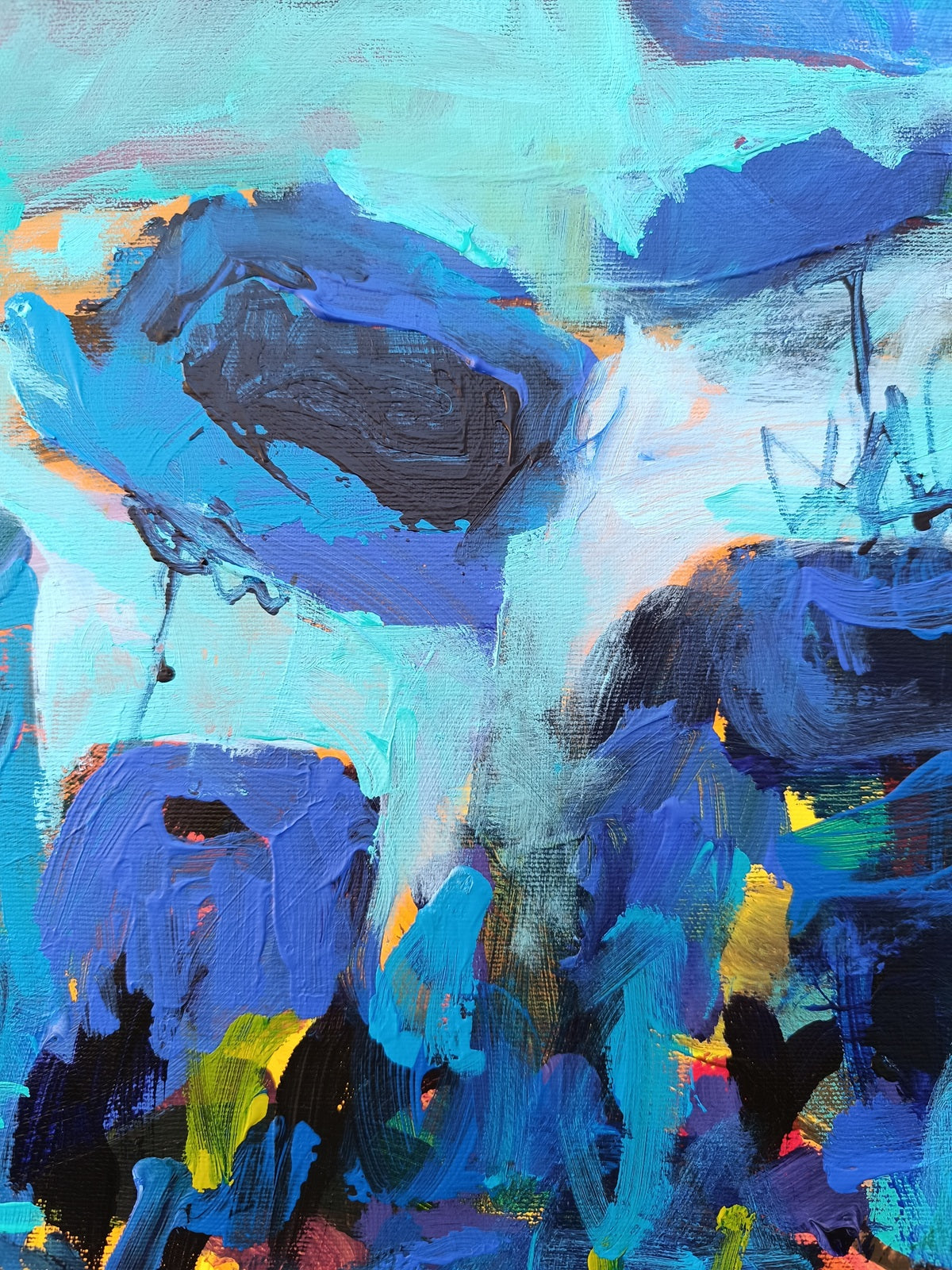 abstract colorful painting