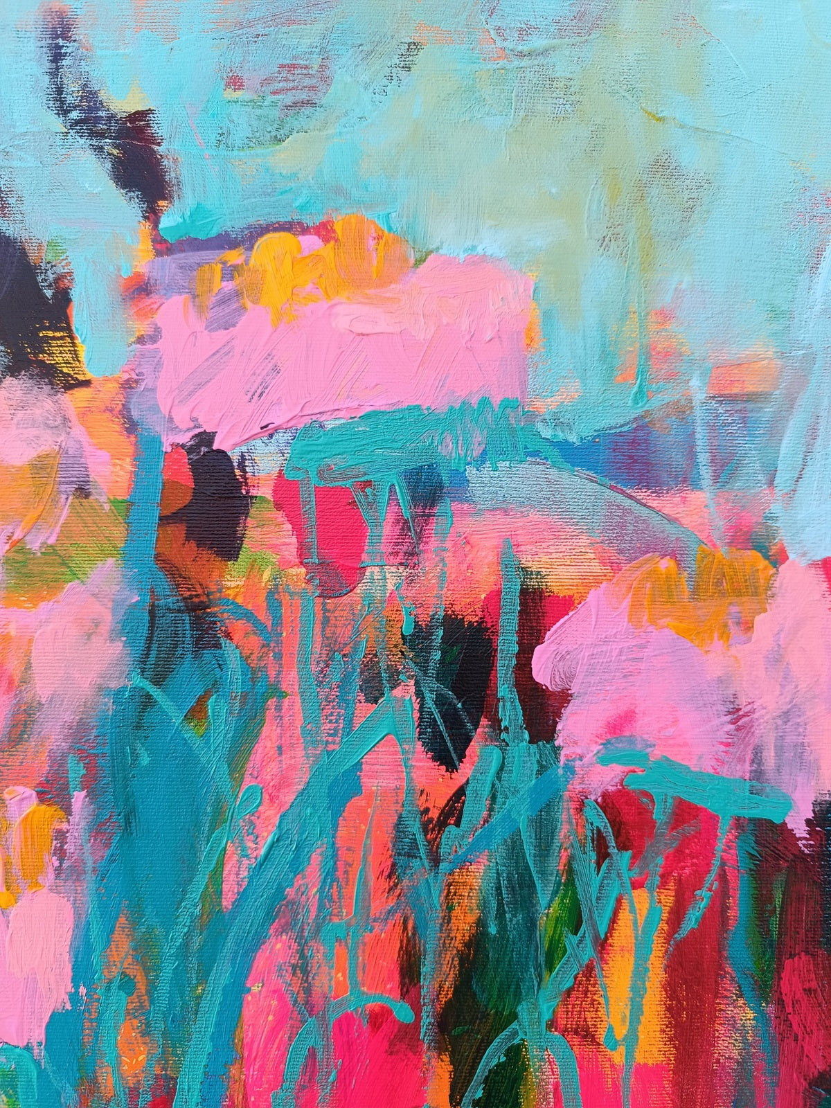 abstract colorful painting