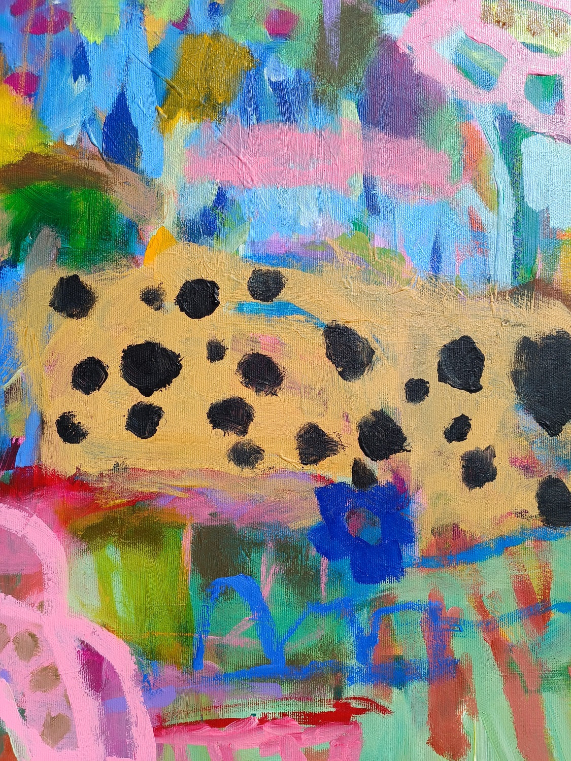 contemporary colorful painting