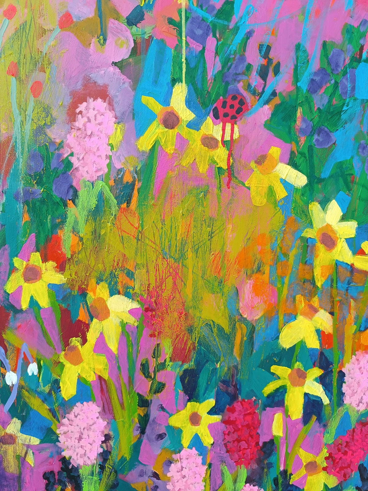 beautiful spring wall artwork